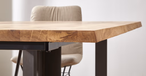 Esstisch Bakersfield - LB ca. 200x100 cm, Asteiche massiv, geölt