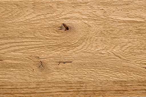 Wohnwand mit Beleuchtung - Asteiche massiv