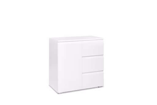 Kommode- Weiß, Matt