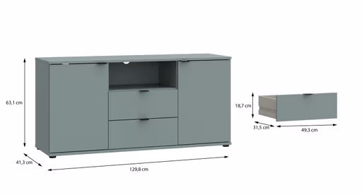 TV-Board FINELLA- Salbei