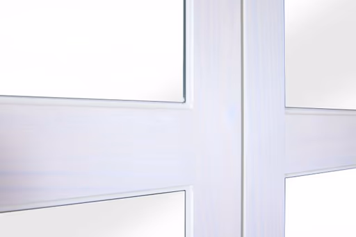 Drehtürenschrank - B ca. 215 cm, Weiß, Oak Colori