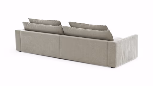 Sofa Ulf - 3,5-Sitzer, Stoff, Beige