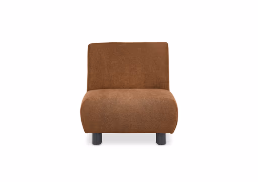  Faltsessel EBBY - ohne Armlehne inkl. Schlaffunktion, Stoff, Rot