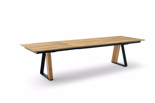 Esstisch - ausziehbar, LB ca. 220x100 cm, Eiche Furnier