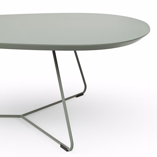 Couchtisch Fano - LBH ca. 87x78x33 cm, Fenix, Olivgrün