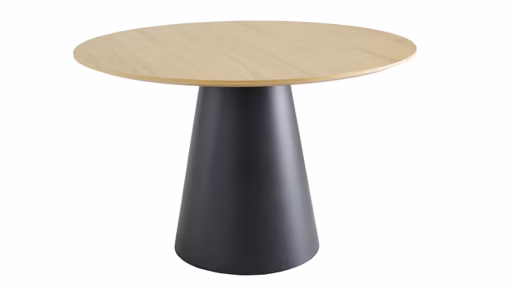 Esstisch Ose - Rund D ca. 125 cm, Wildeiche furniert