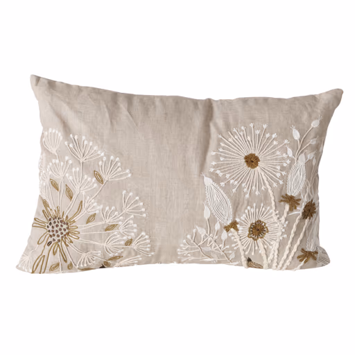 Deko-Kissen - BL ca. 60x39 cm, Beige
