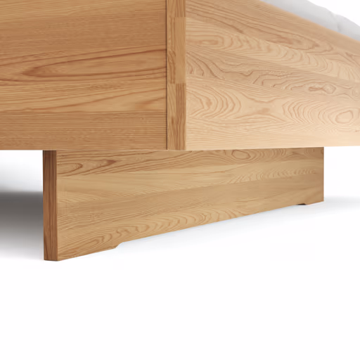 Bett Lenoso - Liegefläche ca. 180x200 cm, Eiche Nachbildung
