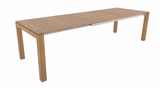 Esstisch 3400 - LB ca. 200x100 cm, ausziehbar, Asteiche massiv, Geölt