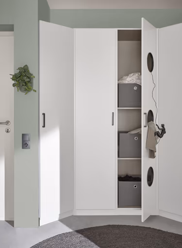 Schranksystem RHONDA- Weiß