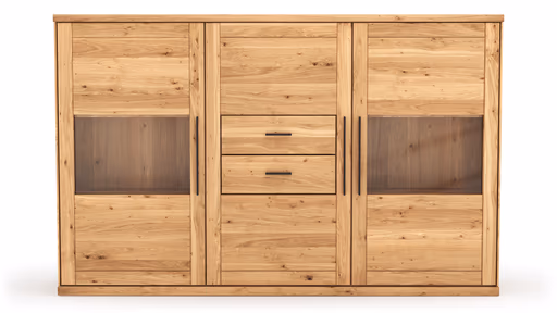 Highboard Faro 6.0 - Wildeiche massiv, natur, geölt