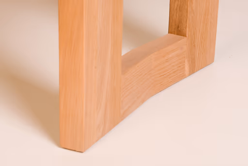 Esstisch - ausziehbar, LB ca. 130x90 cm, Eiche massiv