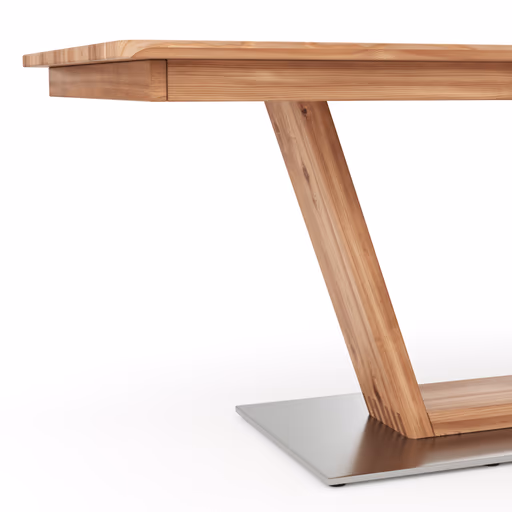 Esstisch Cartago Soft - LB ca. 180x90 cm, Astbuche massiv, natur geölt