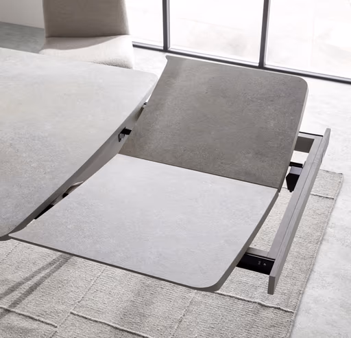 Esstisch Sedana - ausziehbar, LB ca. 200x100 cm, HPL, Grau