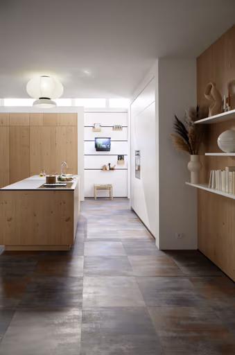 Inselküche 57.150 CO 5 522, Asteiche bianco hell gebürstet