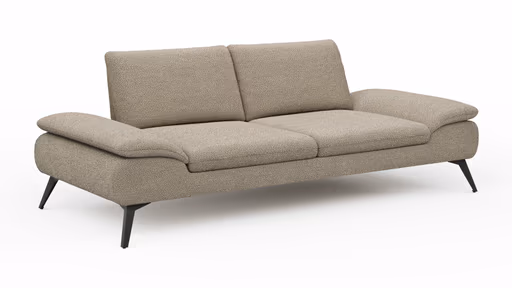 Sofa Collina - 3-Sitzer, Stoff, Beige
