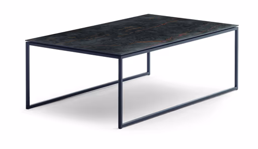 Couchtisch - LBH ca. 100x60x35 cm, Dekton, Dunkelbraun