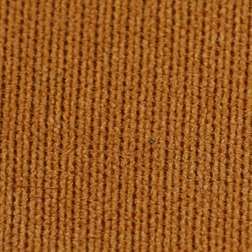 Stuhl MANOA - drehbar, Stoff, Senfgelb