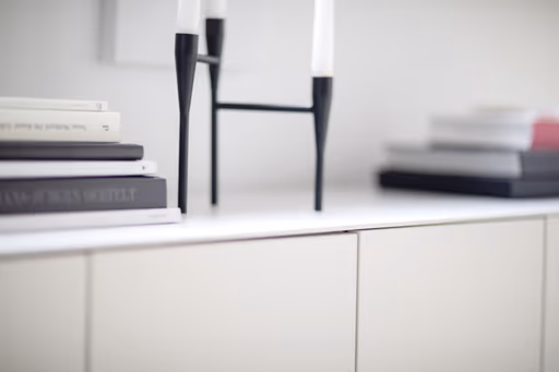 Lowboard Ove - B ca. 180 cm, Lack Matt, Kreide