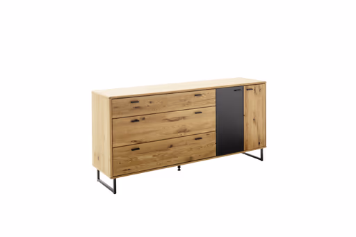 Sideboard - Wildeiche teilmassiv