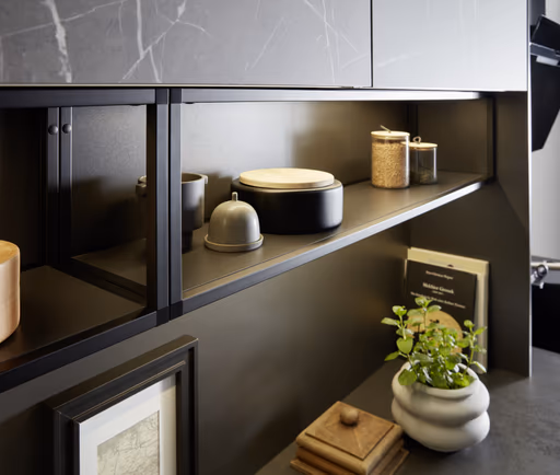 Küchenzeile 53.170 CO 11 520, Marmor Scuro Nachbildung 