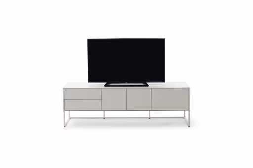 Lowboard Ove - B ca. 180 cm, Lack Matt, Kreide