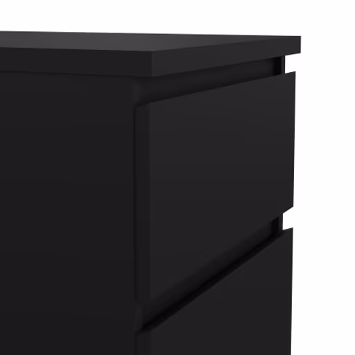 Kommode - B ca. 41 cm, Schwarz