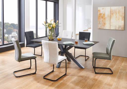 Esstisch - LB ca. 180x100 cm, Eiche furniert