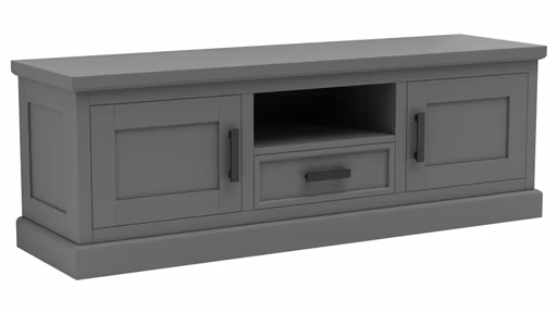 TV-Board Litchfield - Dark Grey, Non-Antique