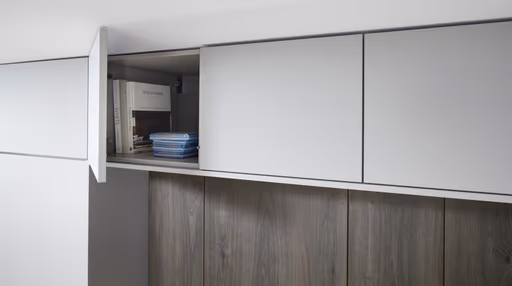 L-Küche 52.210 GL 3 524, Kieselgrau