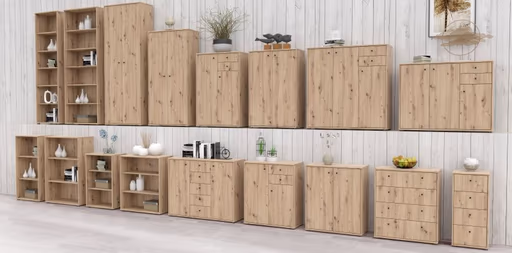 Kommode FAIK - Eiche Dekor