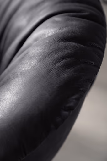 Dinnerchair Sevano - Leder, Anthrazit