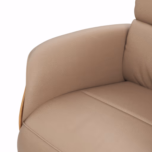 Relaxsessel Amila - Größe L, inkl. 4-motorischer Relaxfunktion und Aufstehhilfe, Leder, Rauchbraun