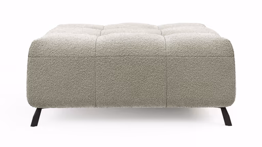 Hocker Comodo - Stoff, Offwhite