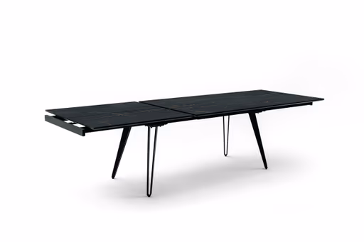 Esstisch - ausziehbar,  LB ca. 190x100 cm, Anthrazit