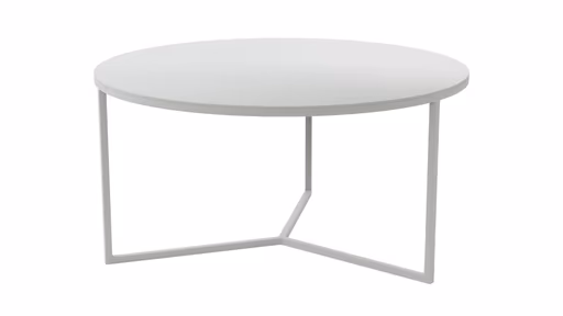 Couchtisch Joan 5 -  LBH ca. 80x80x41,5 cm, Metall, Kreidefarben