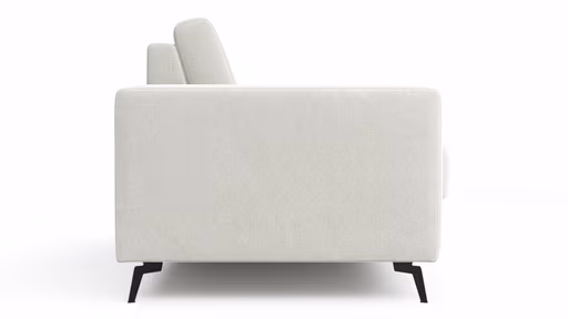 Schlafsofa Laredo - 2,5-Sitzer inkl. Schlaffunktion, Stoff, Offwhite