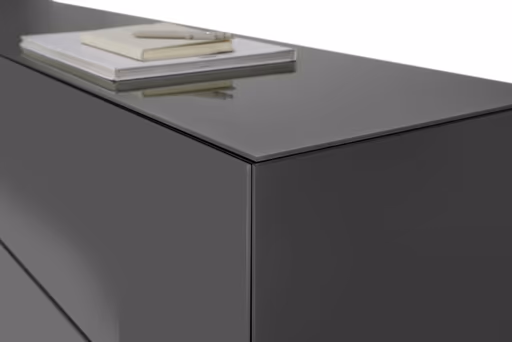 Lowboard - B ca. 181 cm, Anthrazit