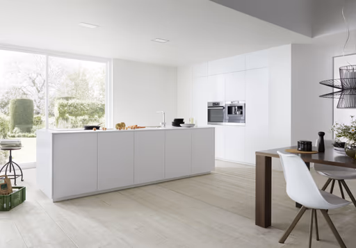 Inselküche 52.180 CO 10 520, Kristallweiß matt