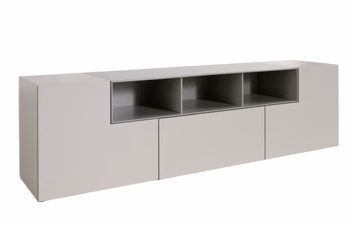 Sideboard 3900 - BHT ca. 220x62x45 cm, Lack, Kaschmir