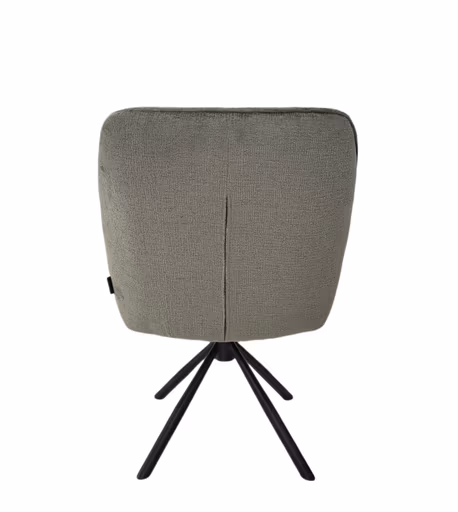 Armlehnstuhl MARLE - drehbar, Stoff, Grün