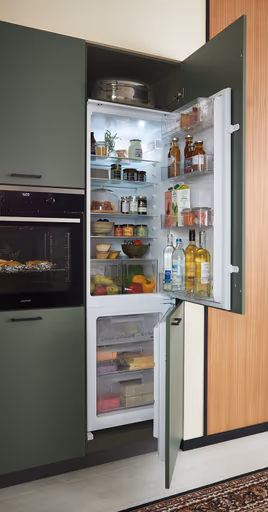 Küchenzeile 51.220 10 525, Eukalyptusgrün matt AFP