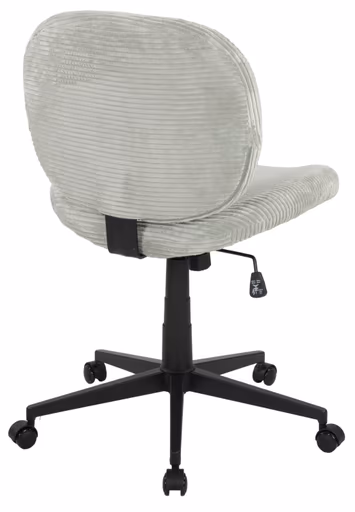 Drehstuhl - höhenverstellbar, Cord, Mint