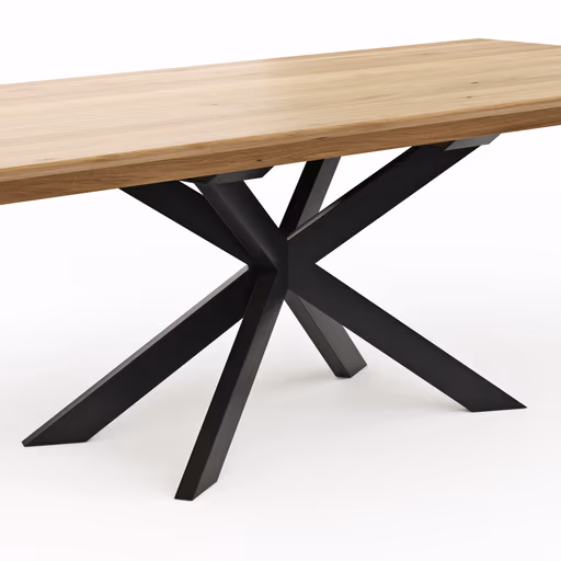 Esstisch Talara Lola - ausziehbar, LB ca. 240x100cm, Wildeiche Bianco