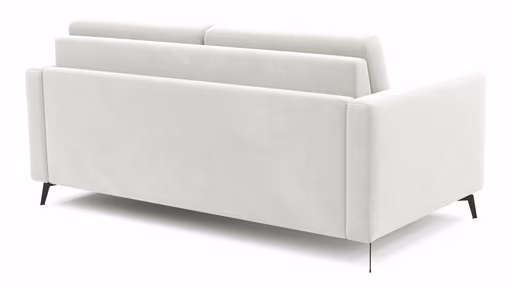 Schlafsofa Laredo - 2,5-Sitzer inkl. Schlaffunktion, Stoff, Offwhite