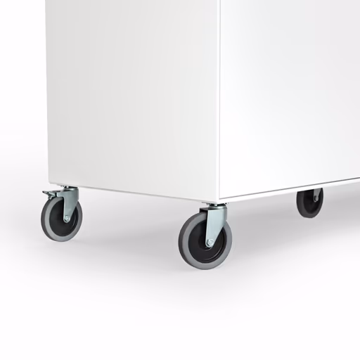 Sideboard Edge - Lack, Weiß