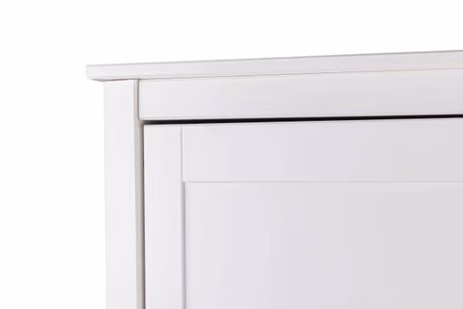 Drehtürenschrank - B ca. 107 cm, Weiß