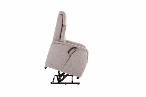 TV-Sessel MARLO - Aufstehhilfe, Relaxfunktion, Kopfteilverstellung, Stoff, Braunbeige