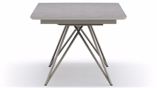 Esstisch Sedana - ausziehbar, LB ca. 200x100 cm, HPL, Grau