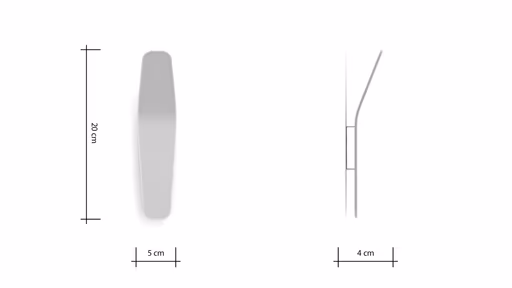 Wandhaken Signe - Lack, Beige